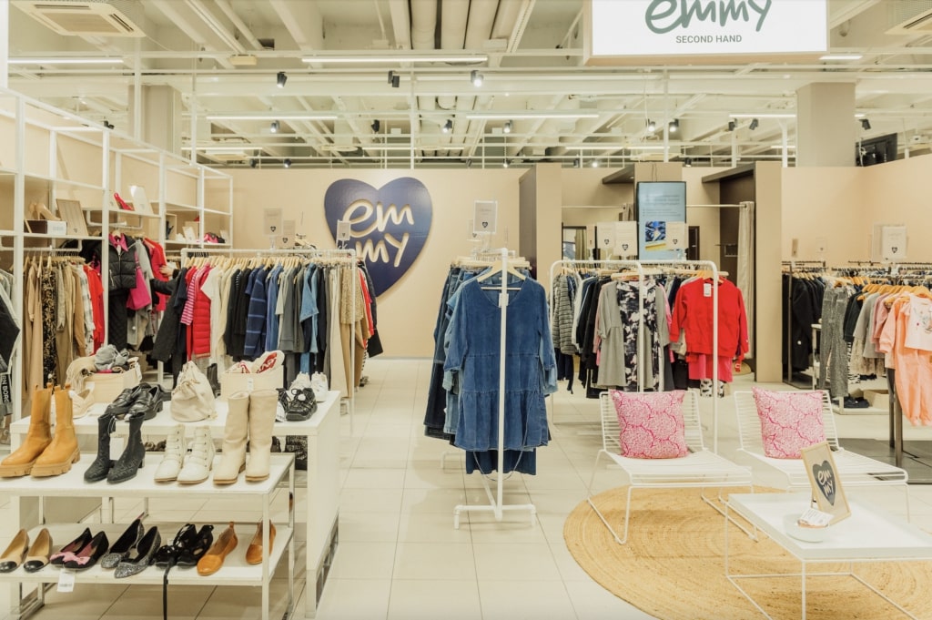 Emmy Second hand -myymälä Tampereen Sokoksella
