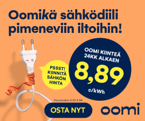 Sähköä Oomilta